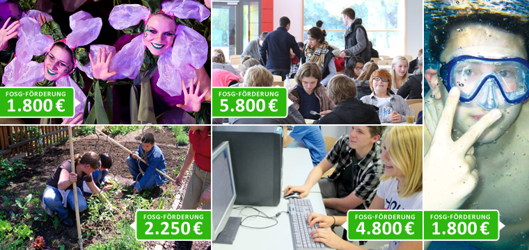 Spenden des Fördervereins